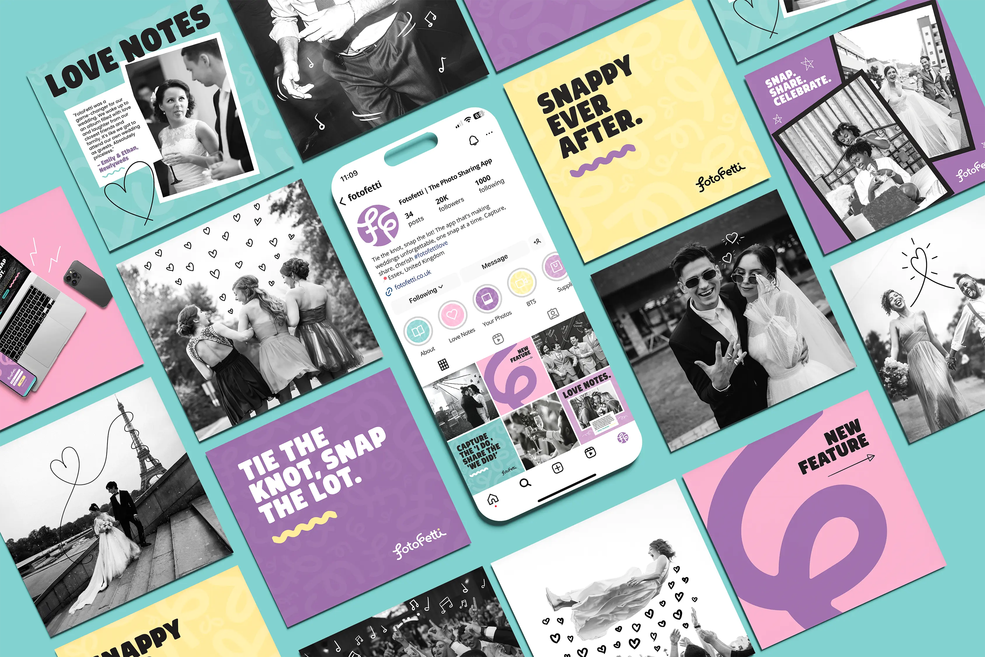 Fotofetti project showcase